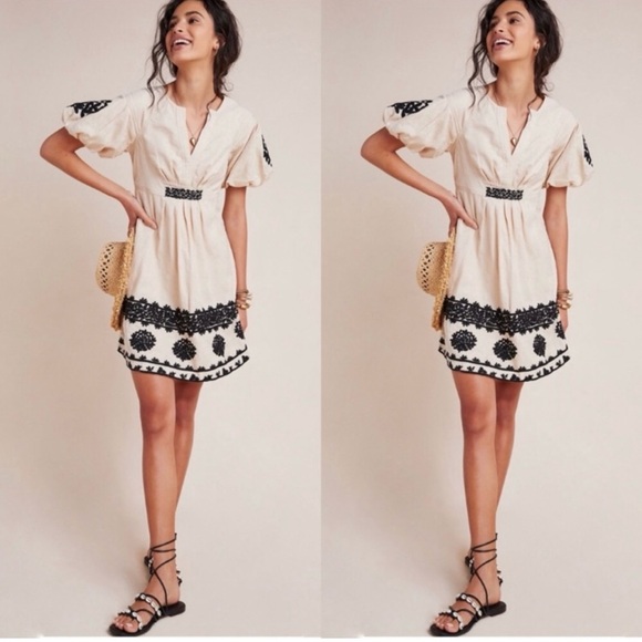 Anthropologie Dresses & Skirts - Anthropologie Orla Embroidered Mini Dress